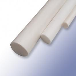Light Gray White Solid Silicone Rubber Cord