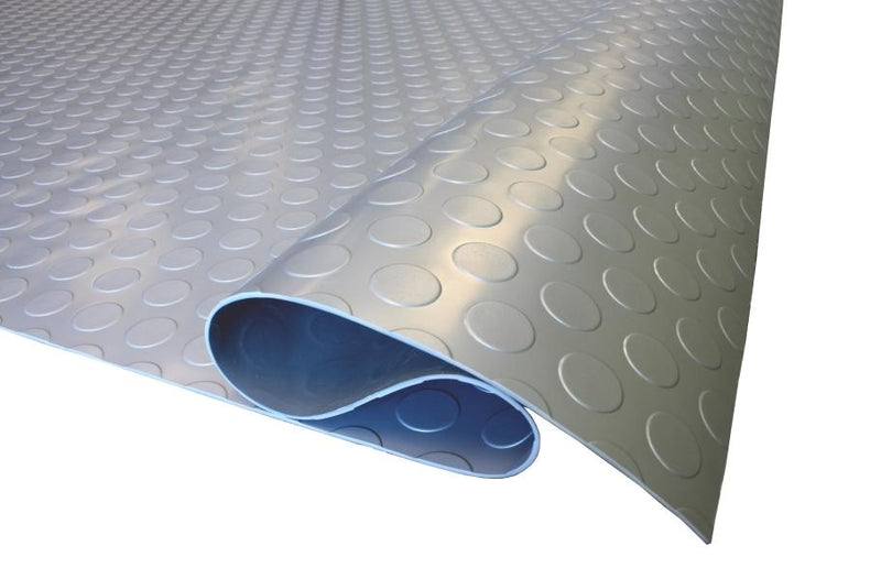 Round Dot Anti Slip Mats Rubber Flooring Rolls - Slip Not Co Uk