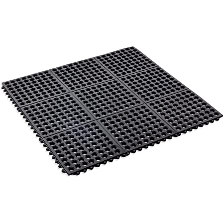 Industrial Mats Tile With Drainage Holes - Slip Not Co Uk