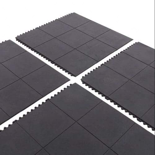 Rubber Workshop Mat Anti Fatigue Tiles Oil Resistant - Slip Not Co Uk