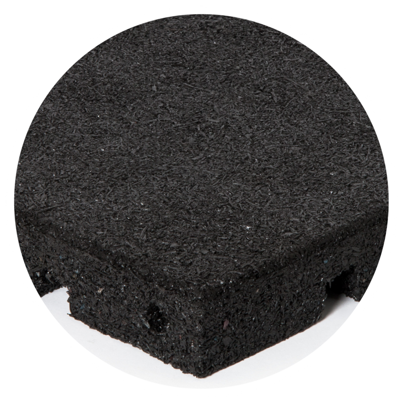 Protective Anti Vibration Rubber Mat Thickness 30mm - Slip Not Co Uk