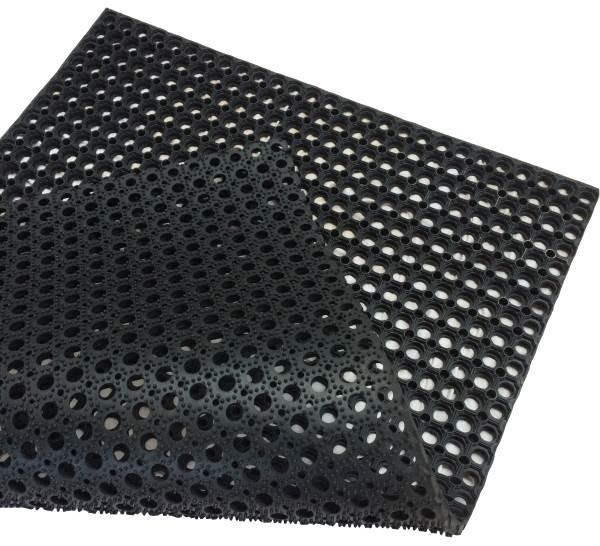 Rubber Matting Roll with Drainage Holes Non Slip - Slip Not Co Uk