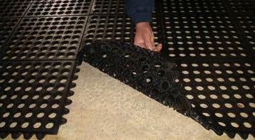 Industrial Mats  with Drainage Holes E - Slip Not Co Uk