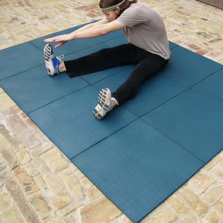 Interlocking Rubber Flooring Tiles - Slip Not Co Uk